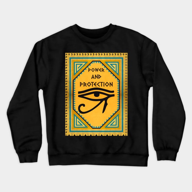 Power and Protection Crewneck Sweatshirt by BrunoBorges